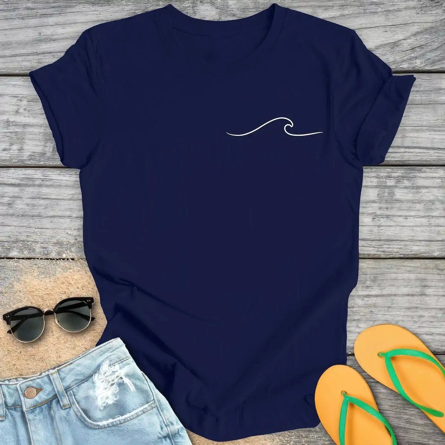 Single Wave Line