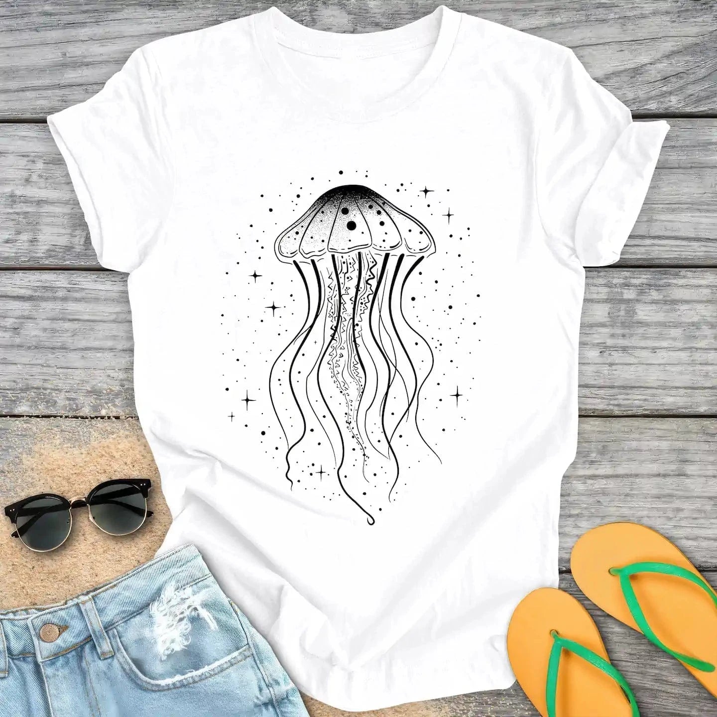 Cosmic Minimal Jellyfish