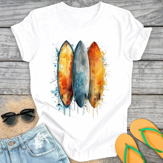 Watercolor Surfboards