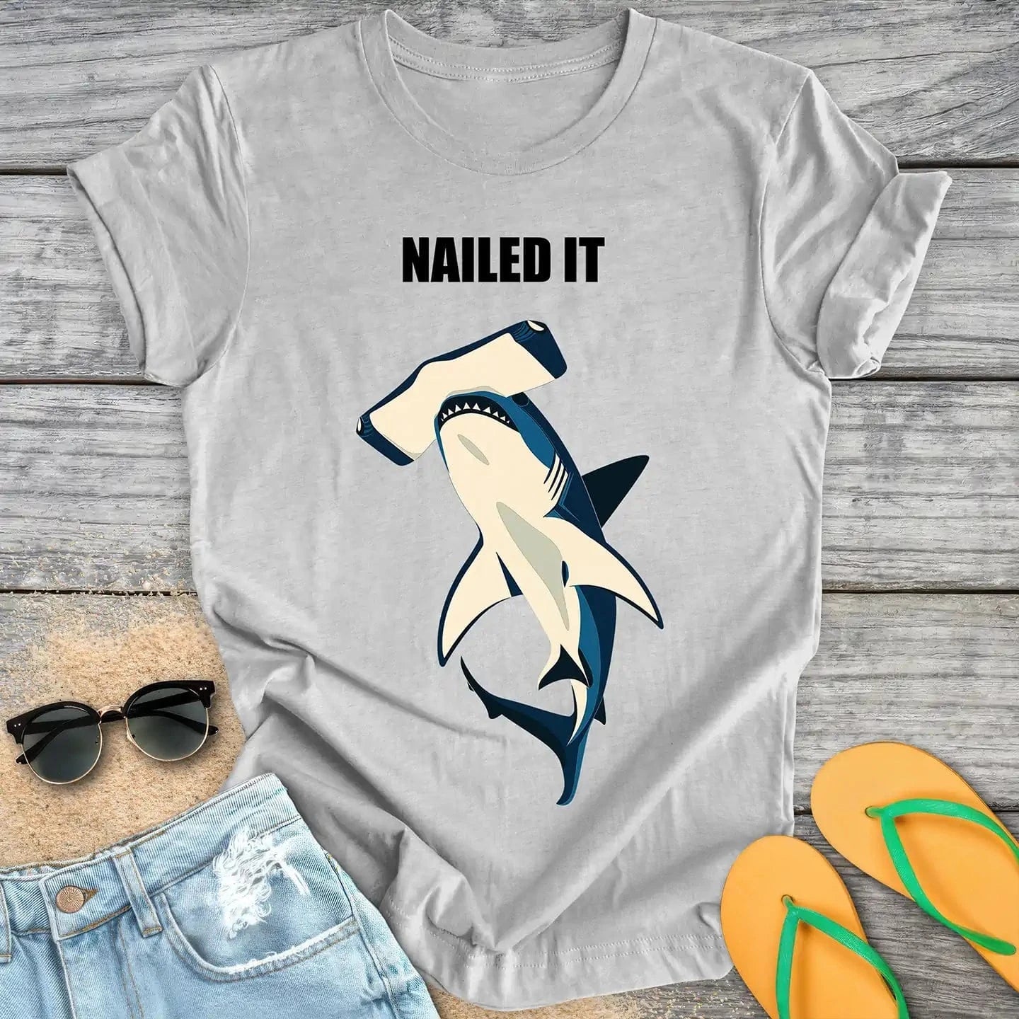 Nailed It Hammerhead Shark