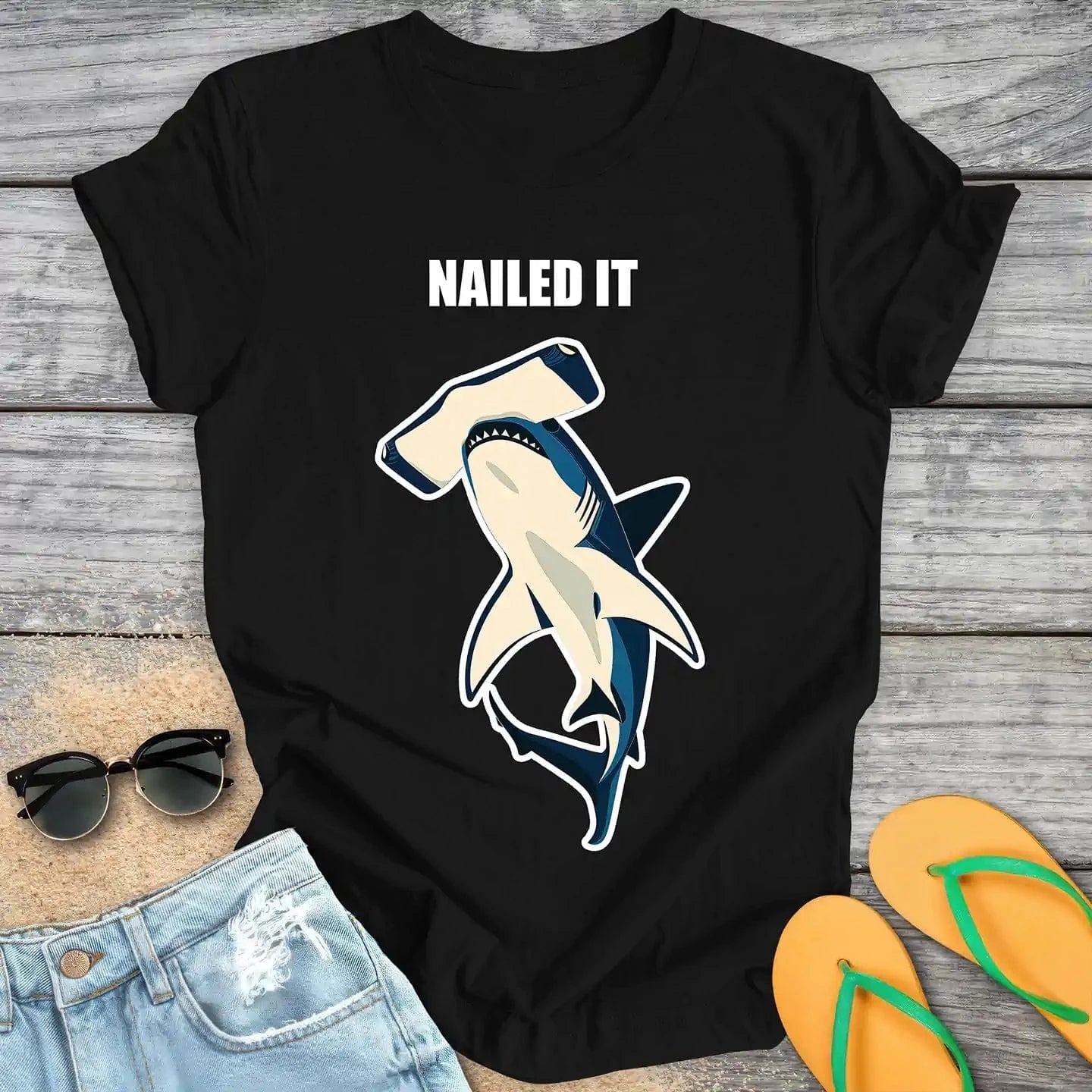 Nailed It Hammerhead Shark