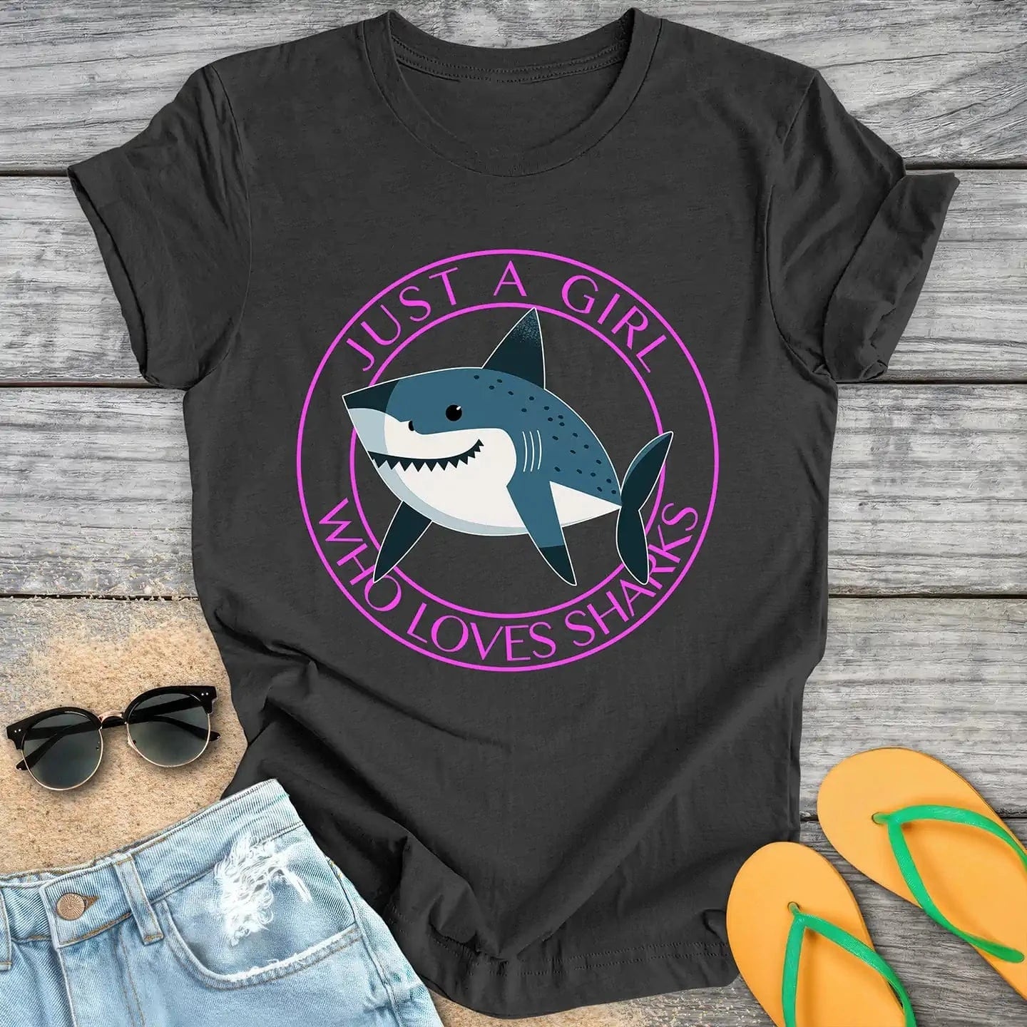 Just A Girl Who Loves Sharks