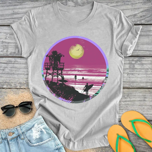 Sunset Lifeguard Tower