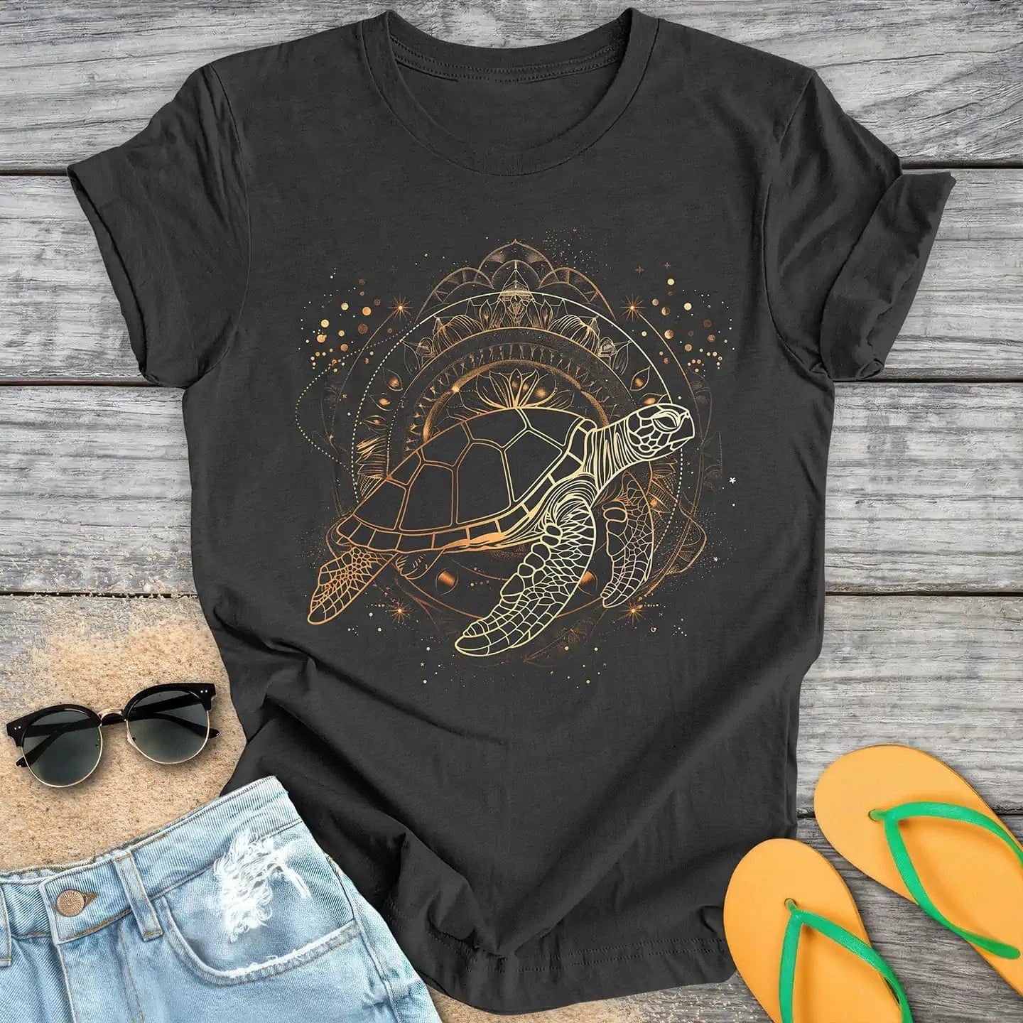 Luminous Sea Turtle