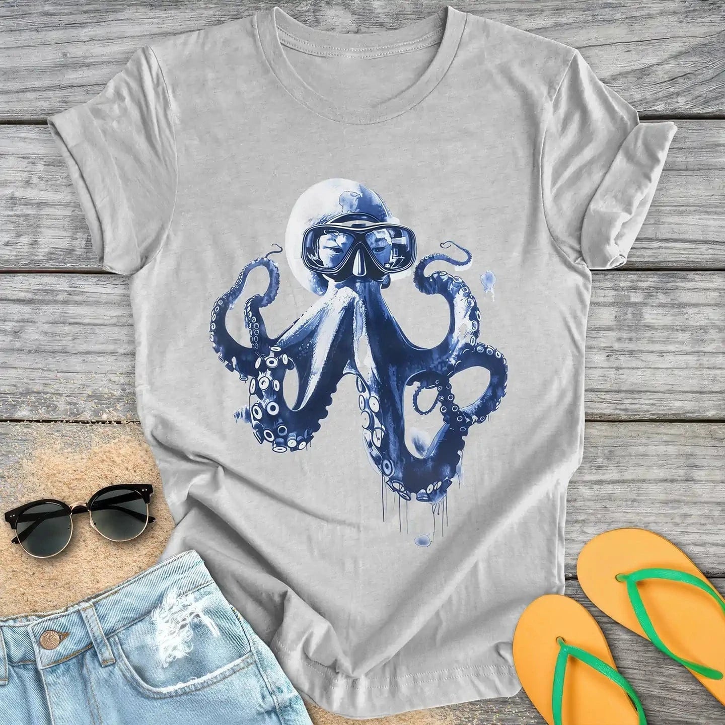 Octopus With Goggles