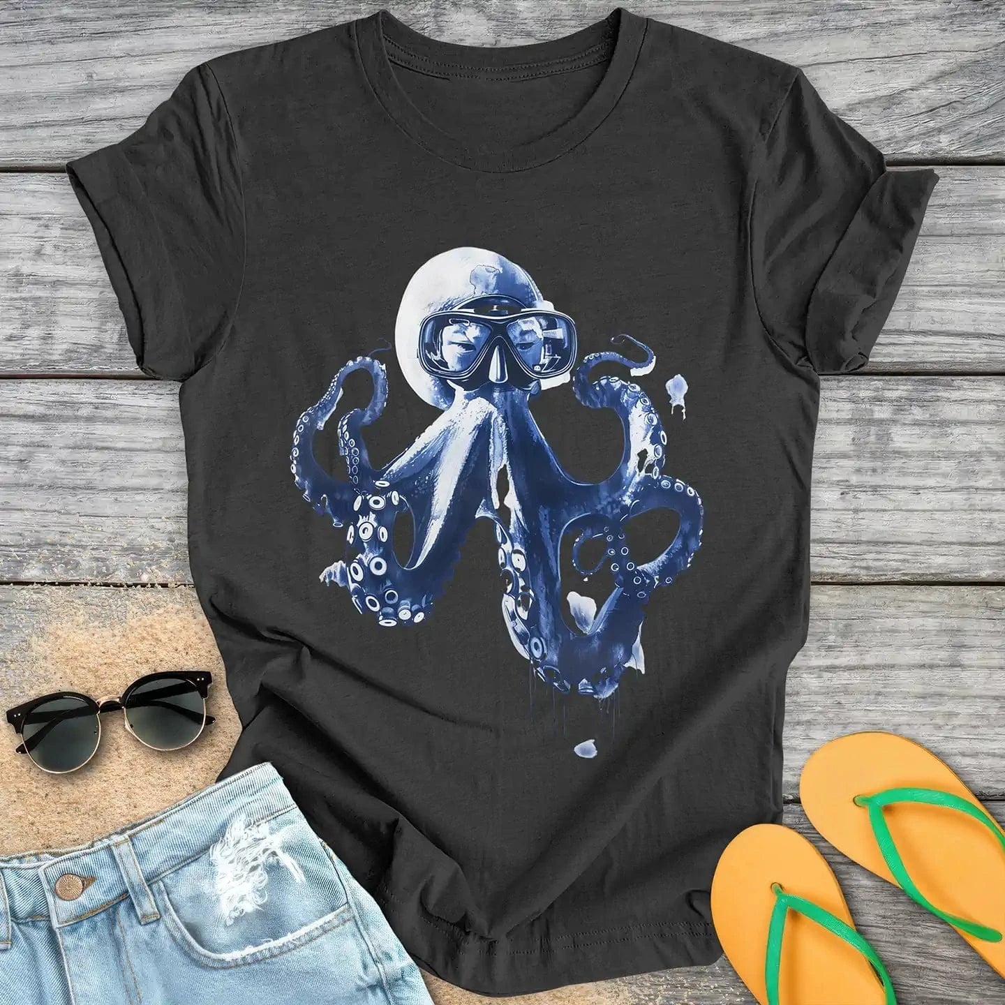 Octopus With Goggles