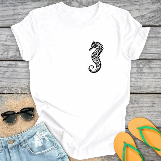 Tribal Seahorse Tattoo