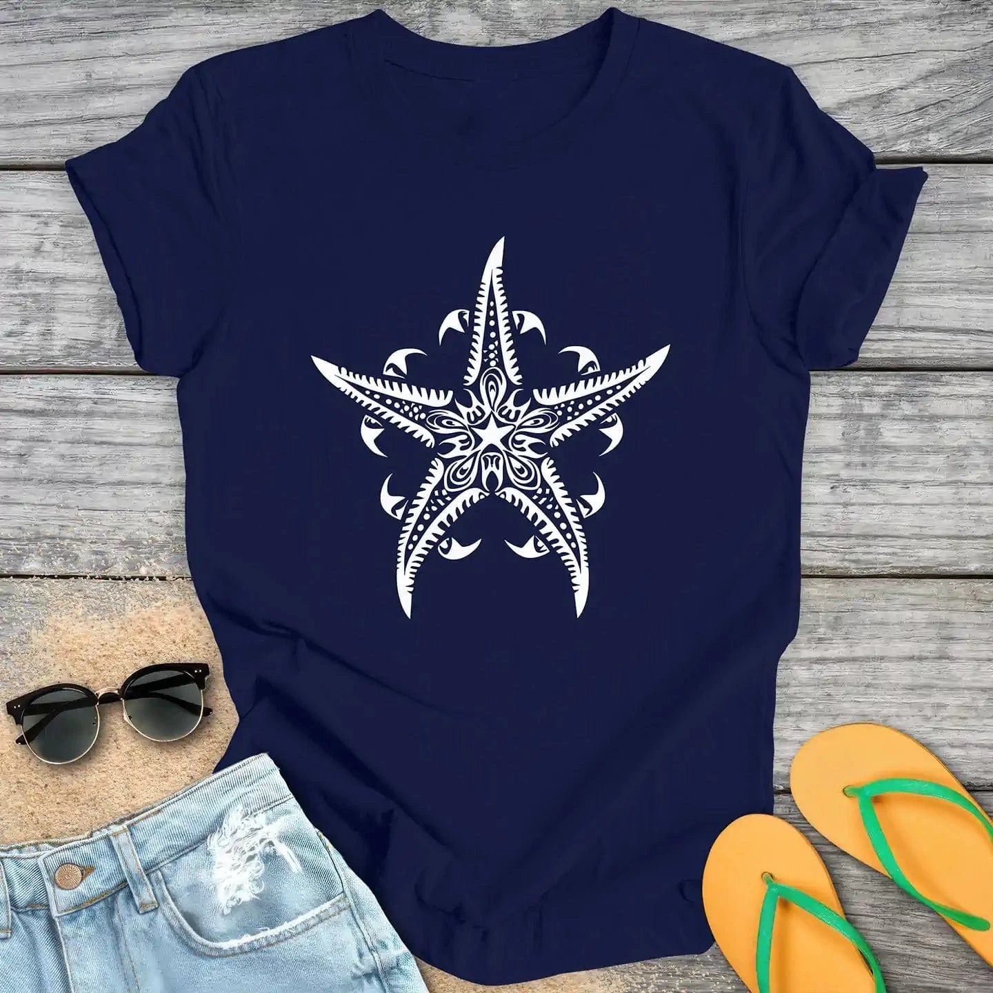 Tribal Starfish Tatto