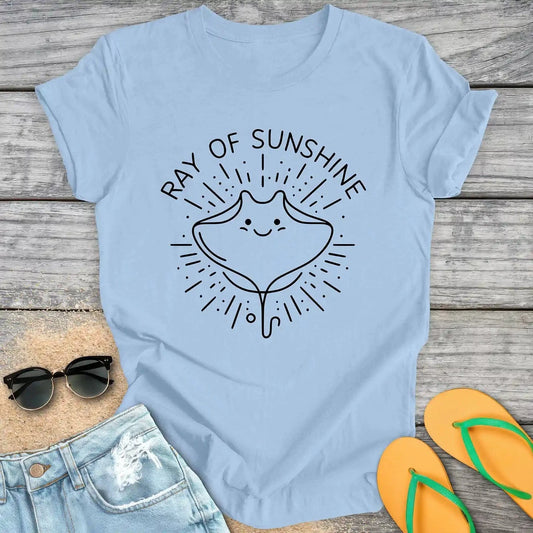 Manta Ray of Sunshine Cute Kawaii