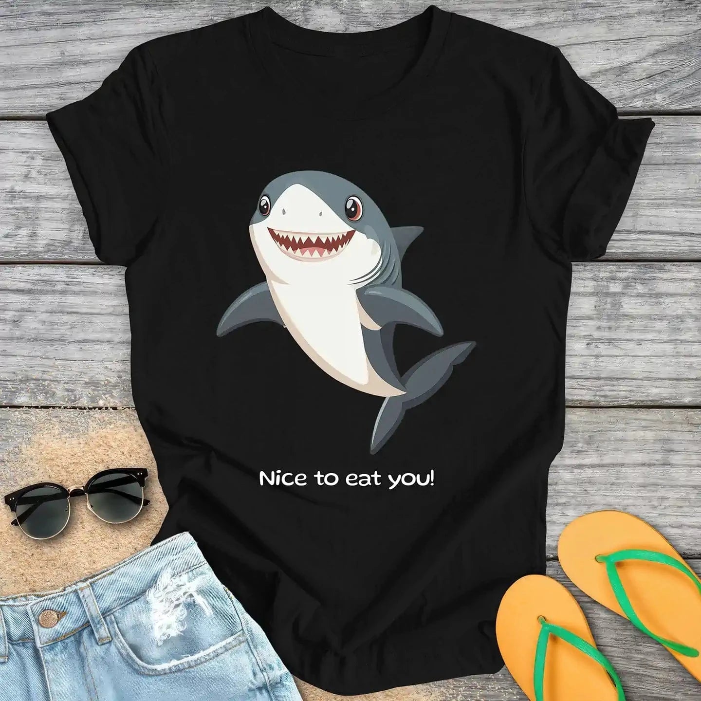 Nice To Eat You Shark
