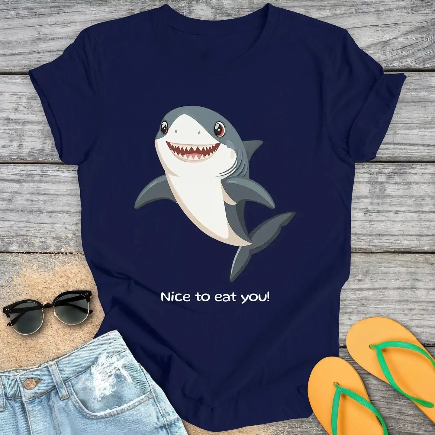 Nice To Eat You Shark