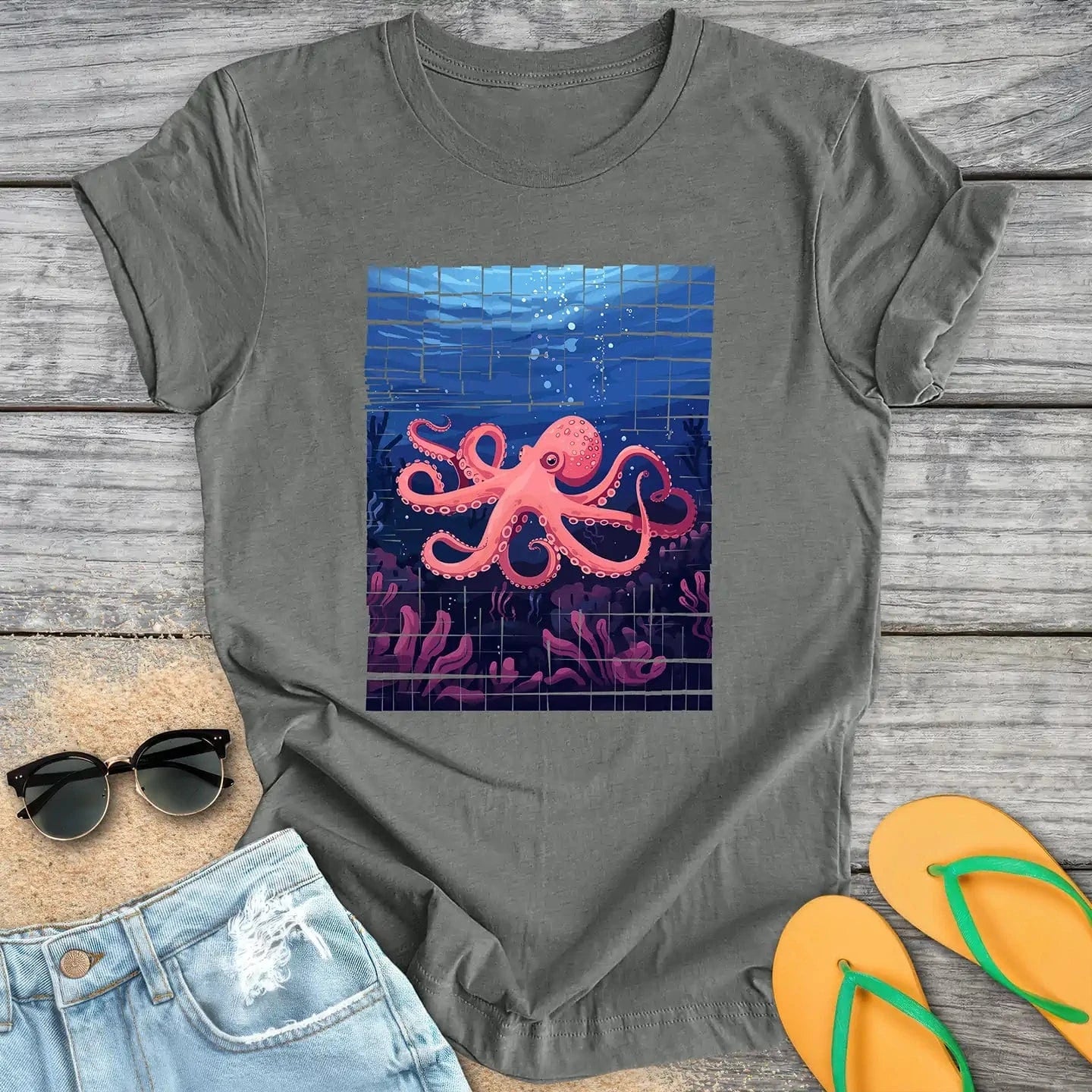 Coral Reef Octopus