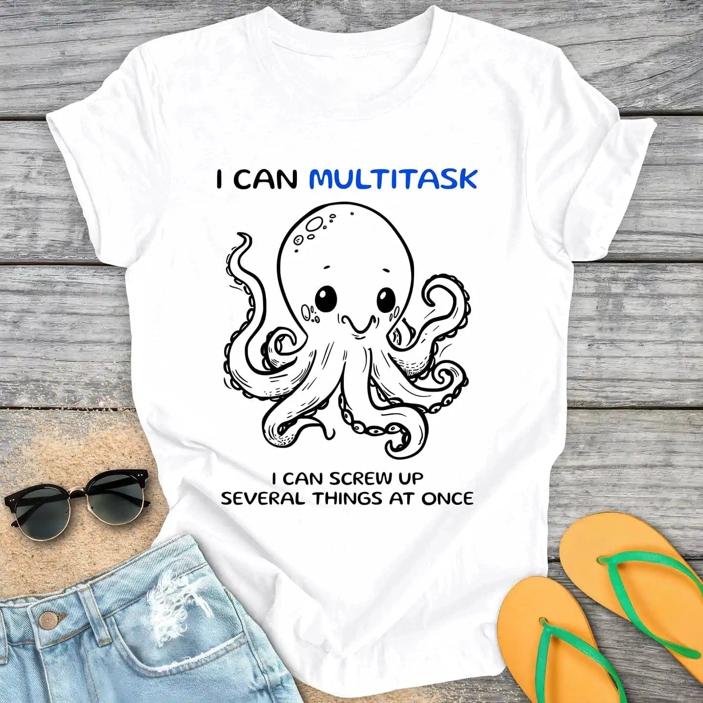 Multitasking Octopus