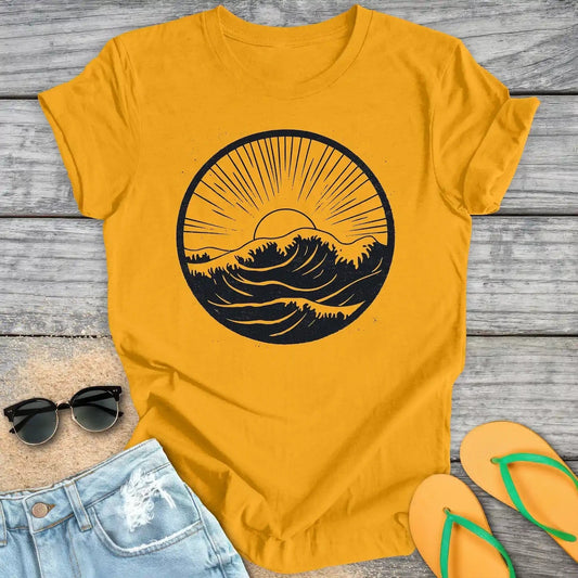 Ocean Waves Black & White