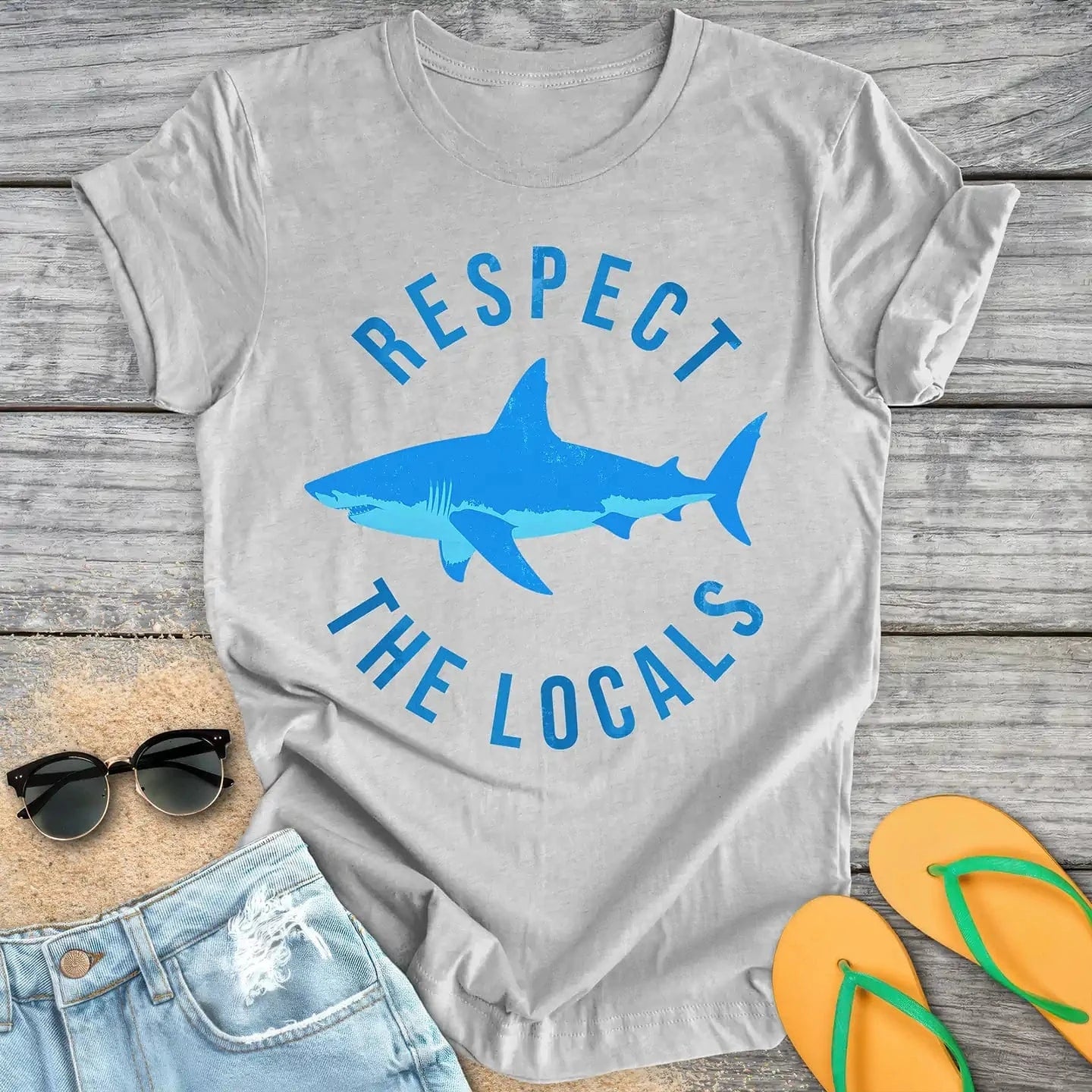 Respect The Locals Shark