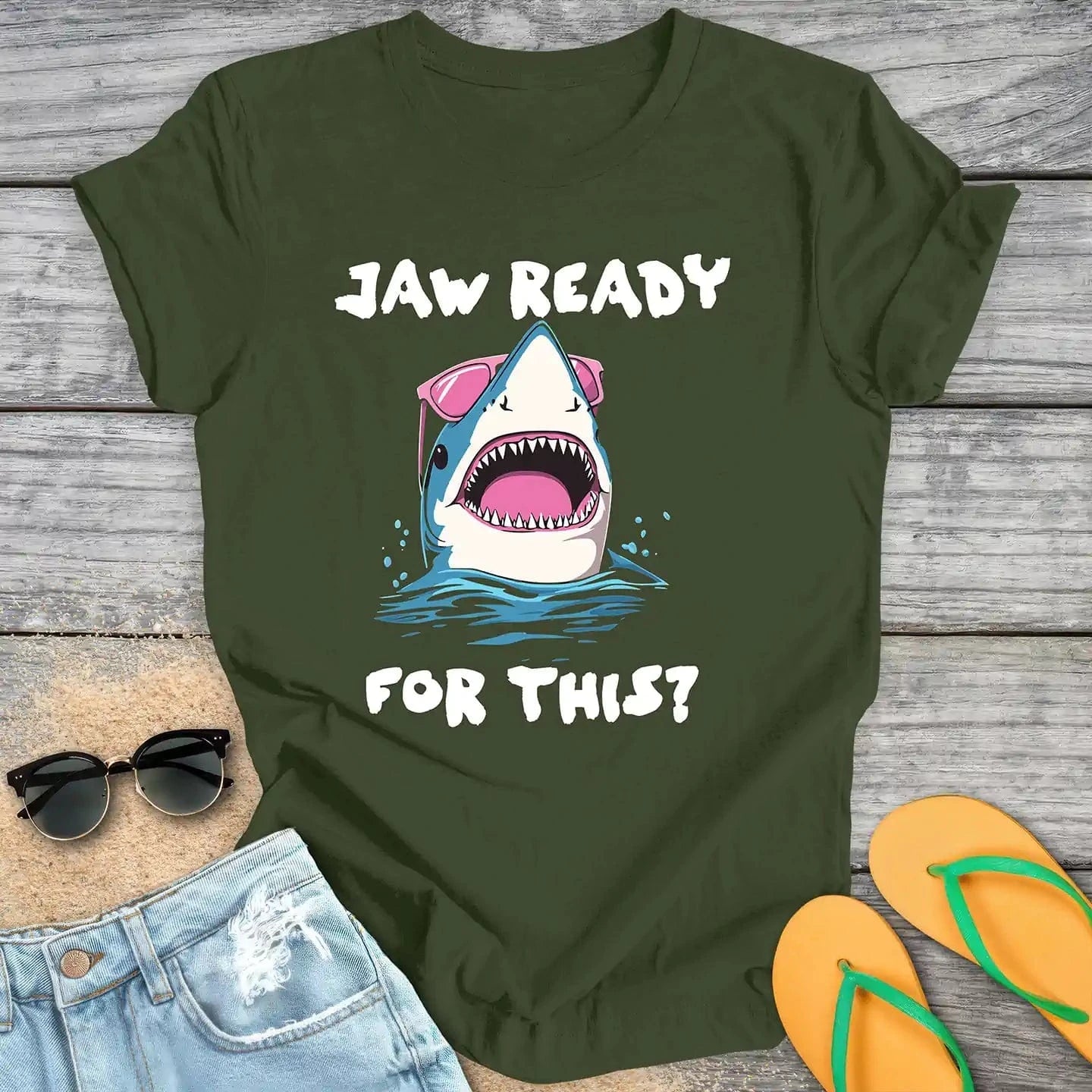 Jaw Ready For This Shark