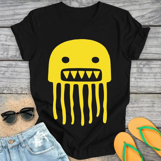 Handdrawn Ugly Jellyfish