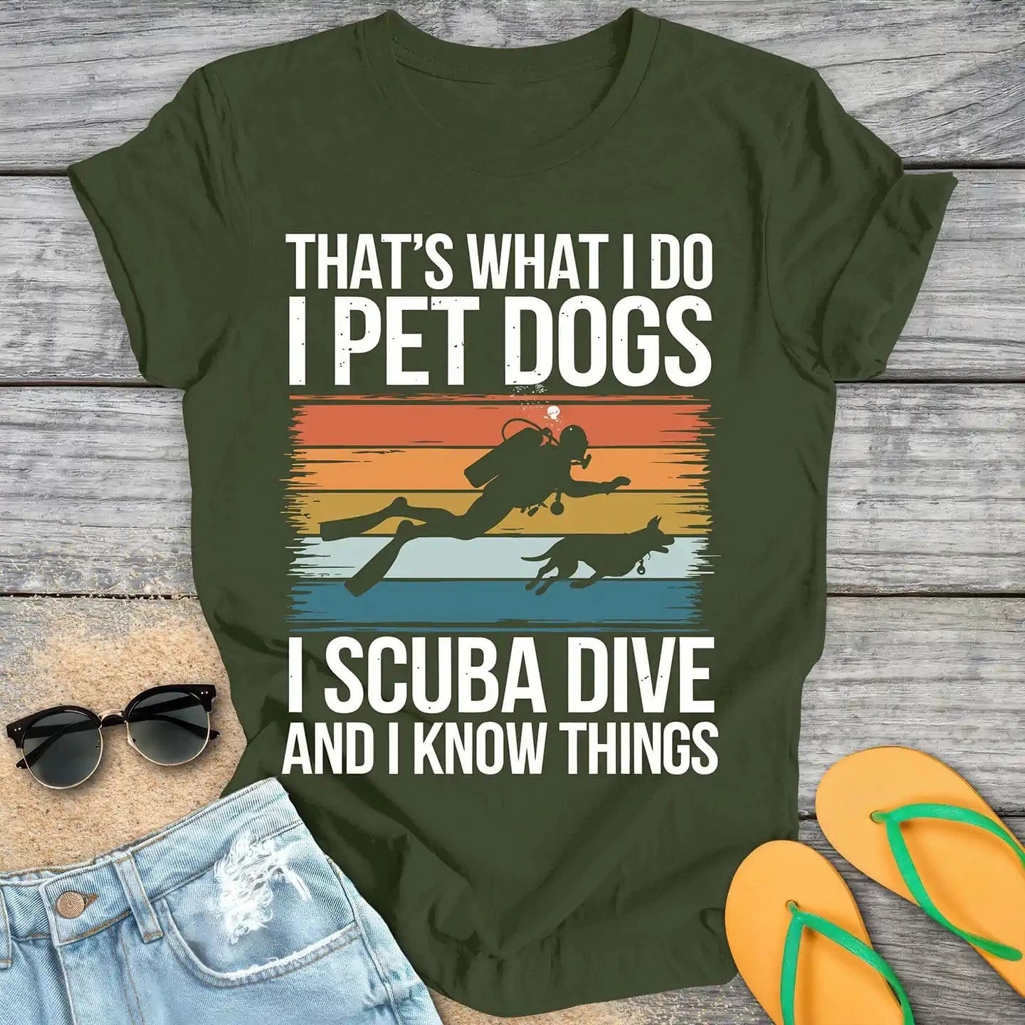 Scuba Dive And Pet Dogs