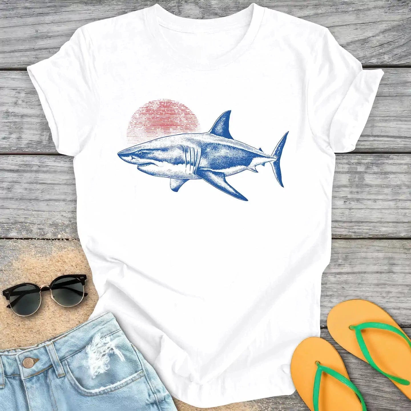 Red Sun Predator Shark