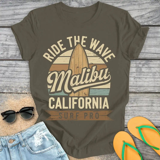 Malibu Ride The Wave Surfer