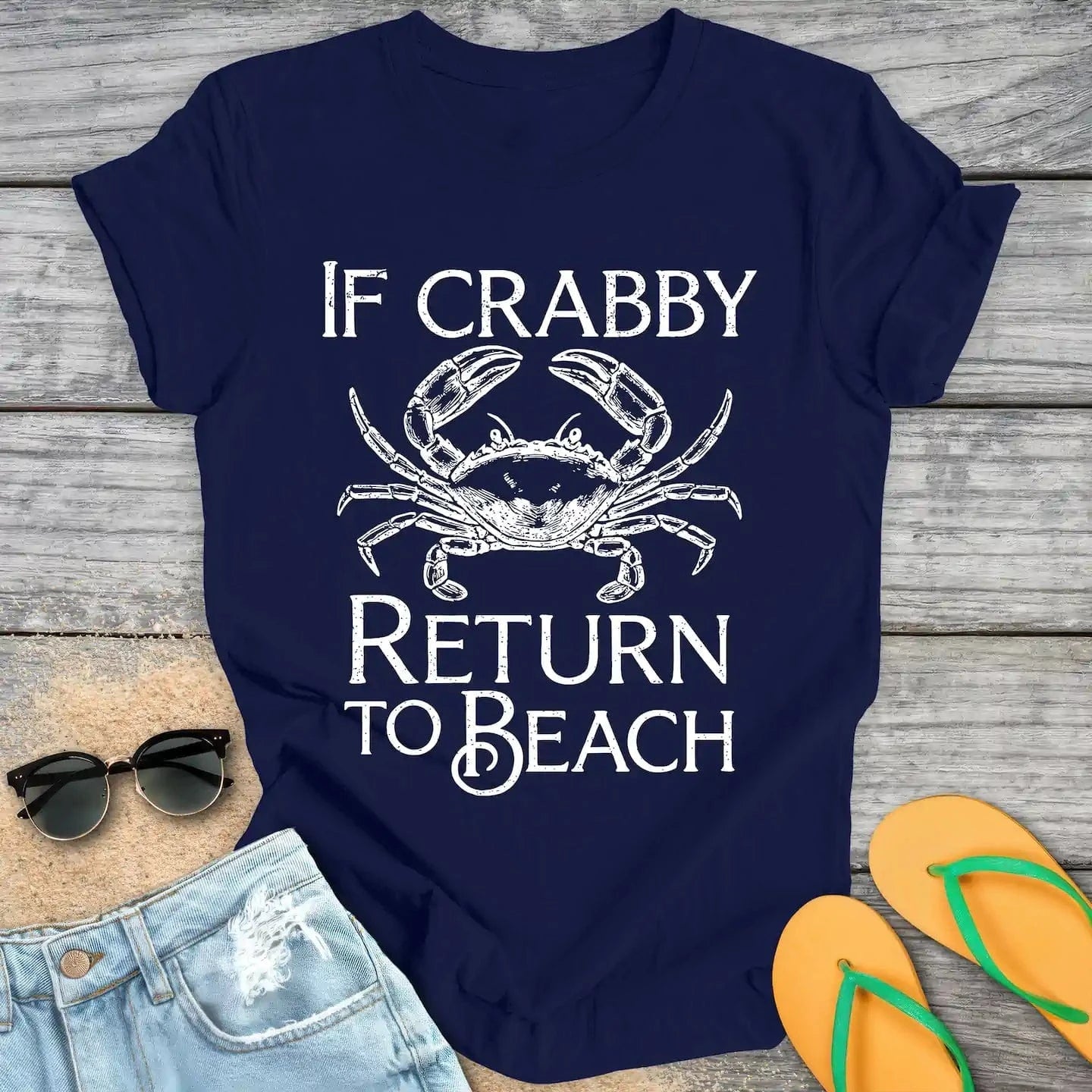 If Crabby Return to Beach
