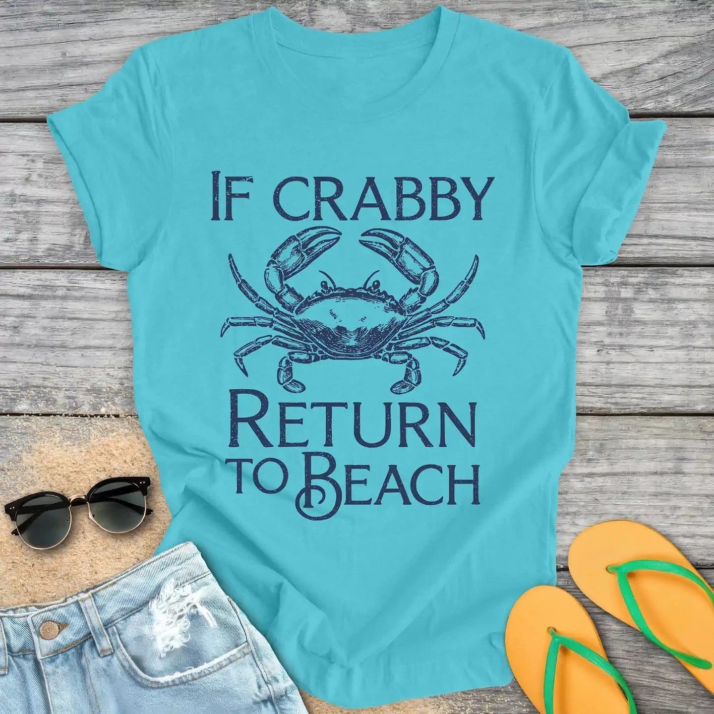 If Crabby Return to Beach
