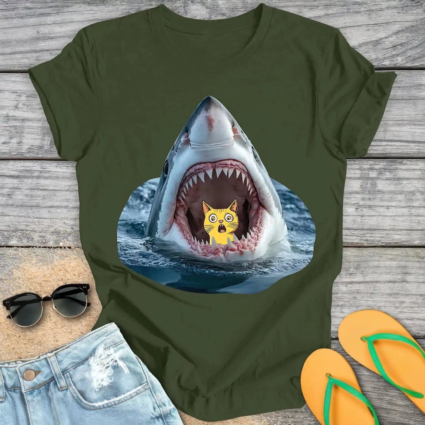 Shark Eats Cat