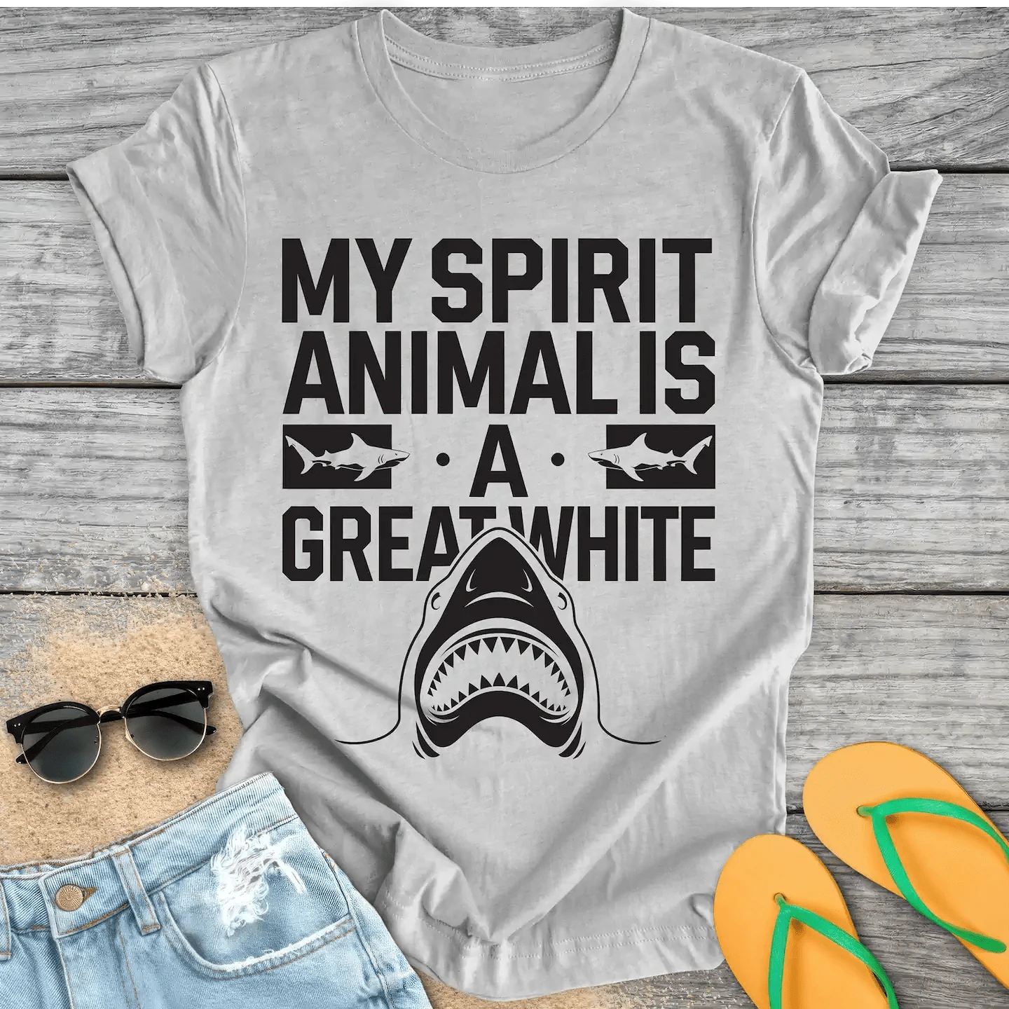 My Spirit Animal Is A Great White Shark