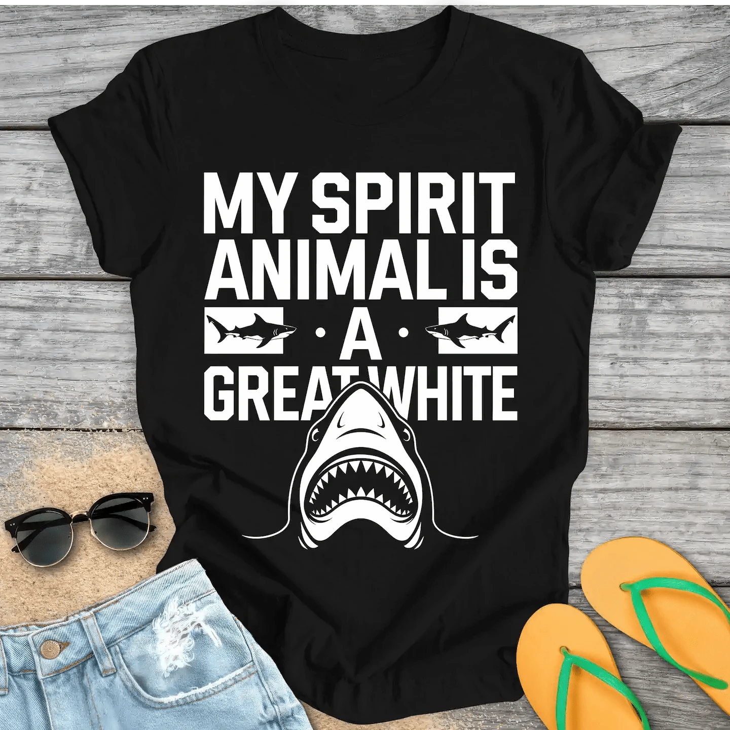My Spirit Animal Is A Great White Shark