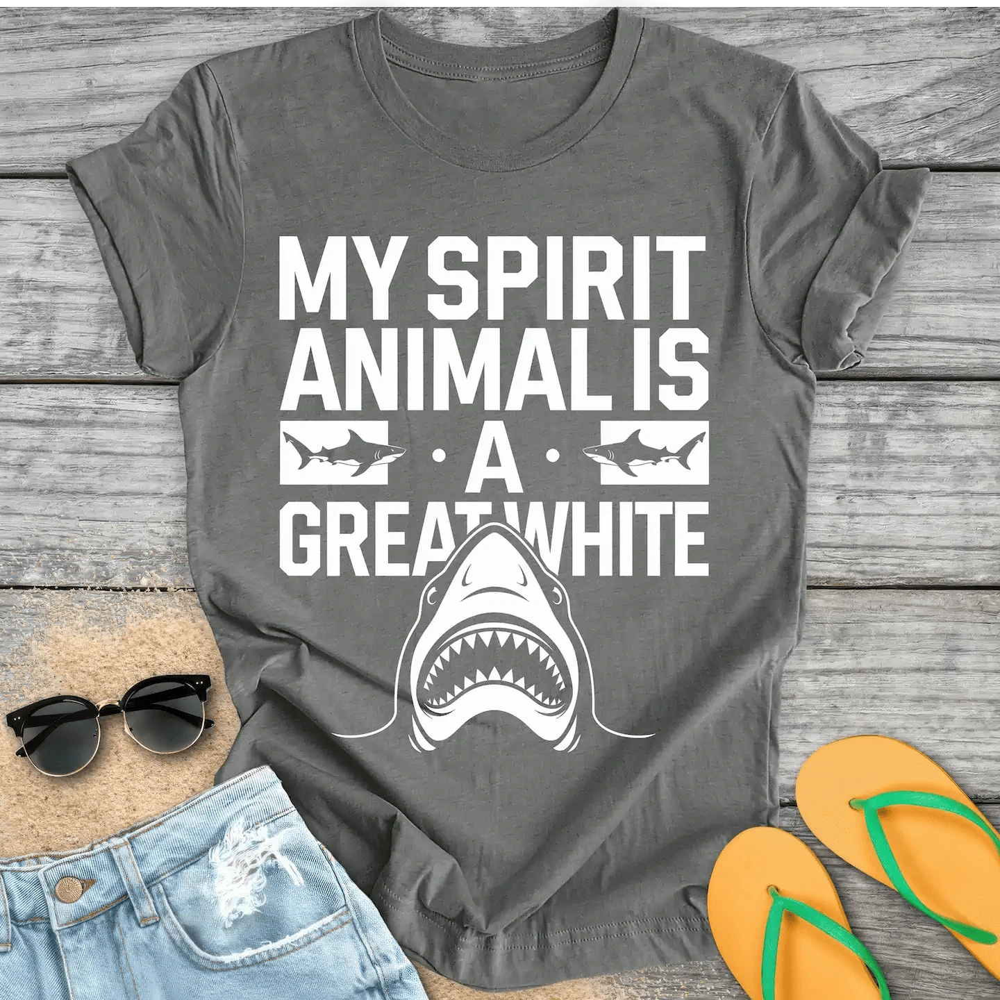 My Spirit Animal Is A Great White Shark