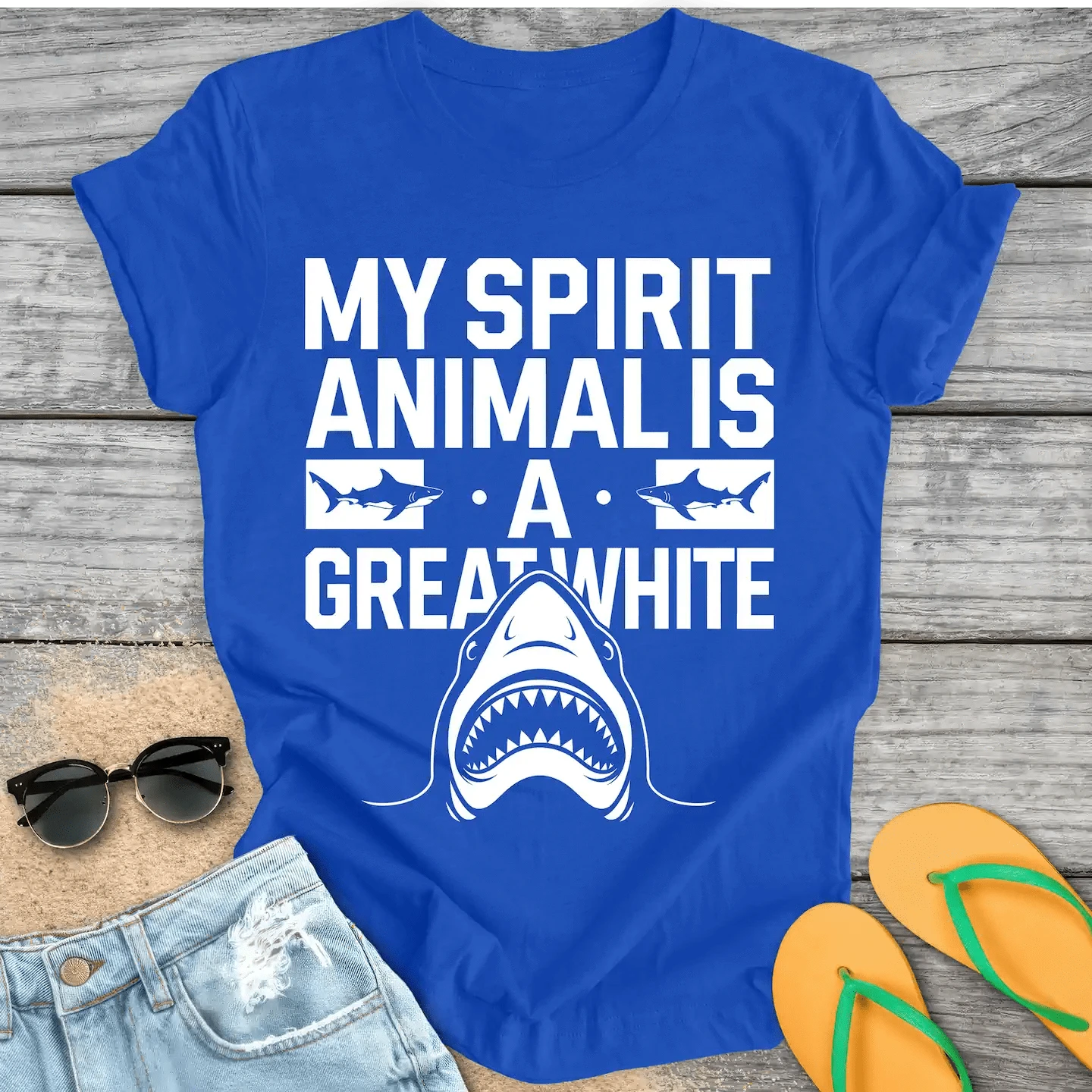My Spirit Animal Is A Great White Shark