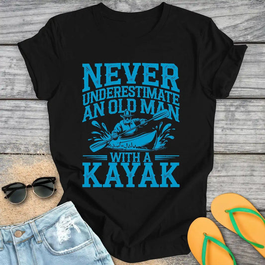 Never Underestimate An Old Man With A Kayak