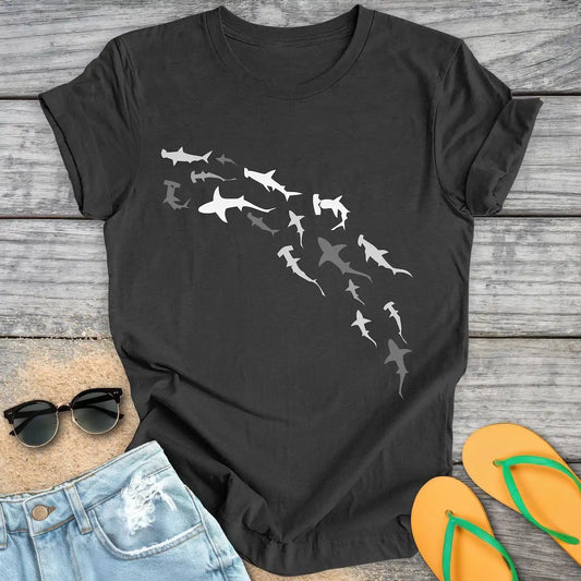 School of Sharks Minimalist