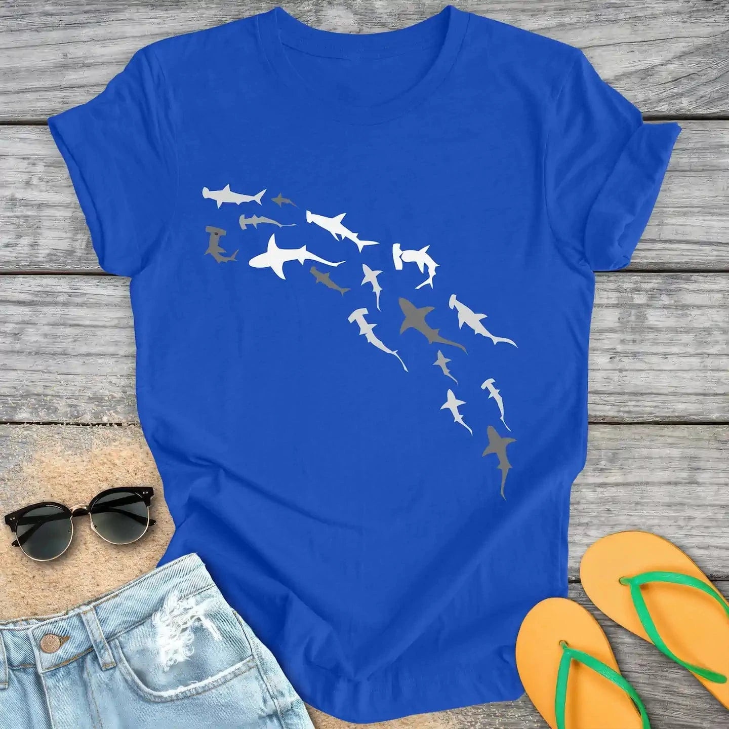 School of Sharks Minimalist