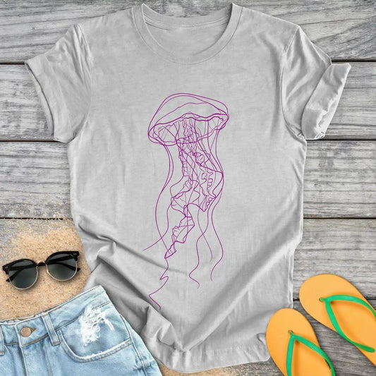 Jellyfish Line Drawing