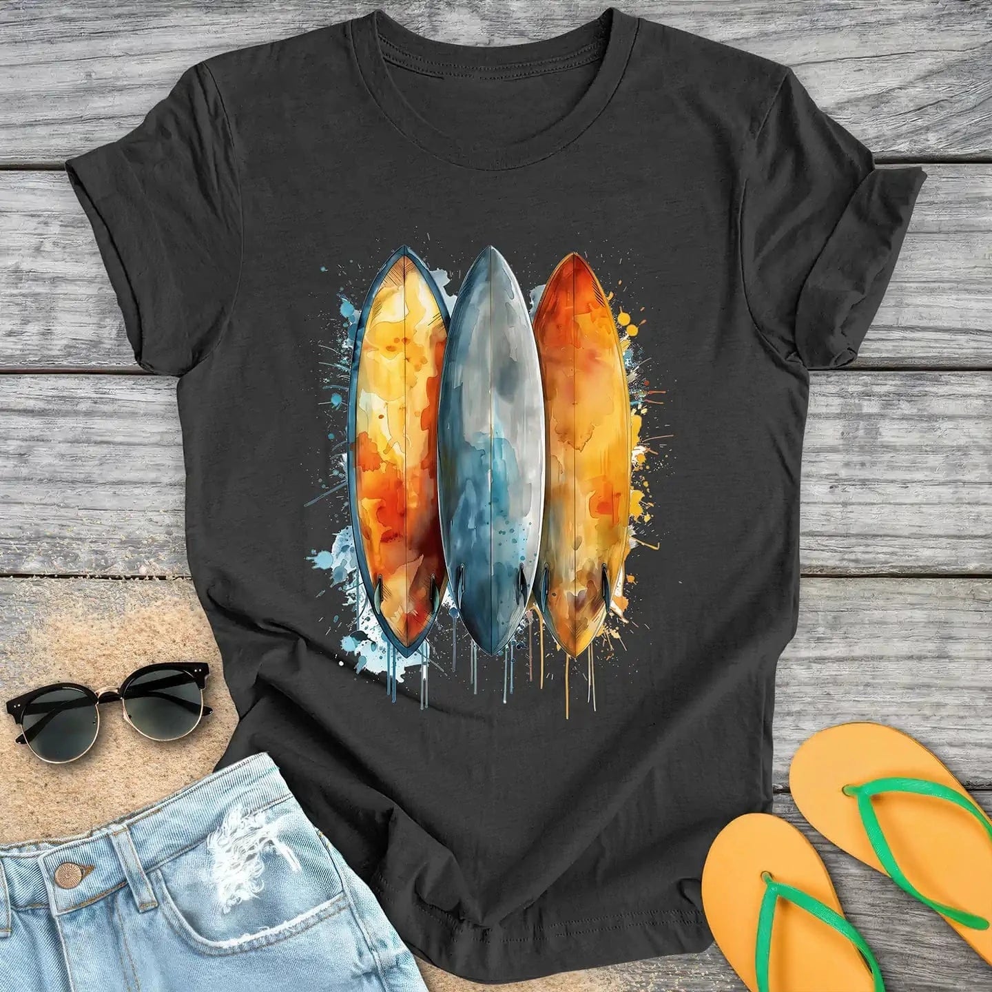 Watercolor Surfboards