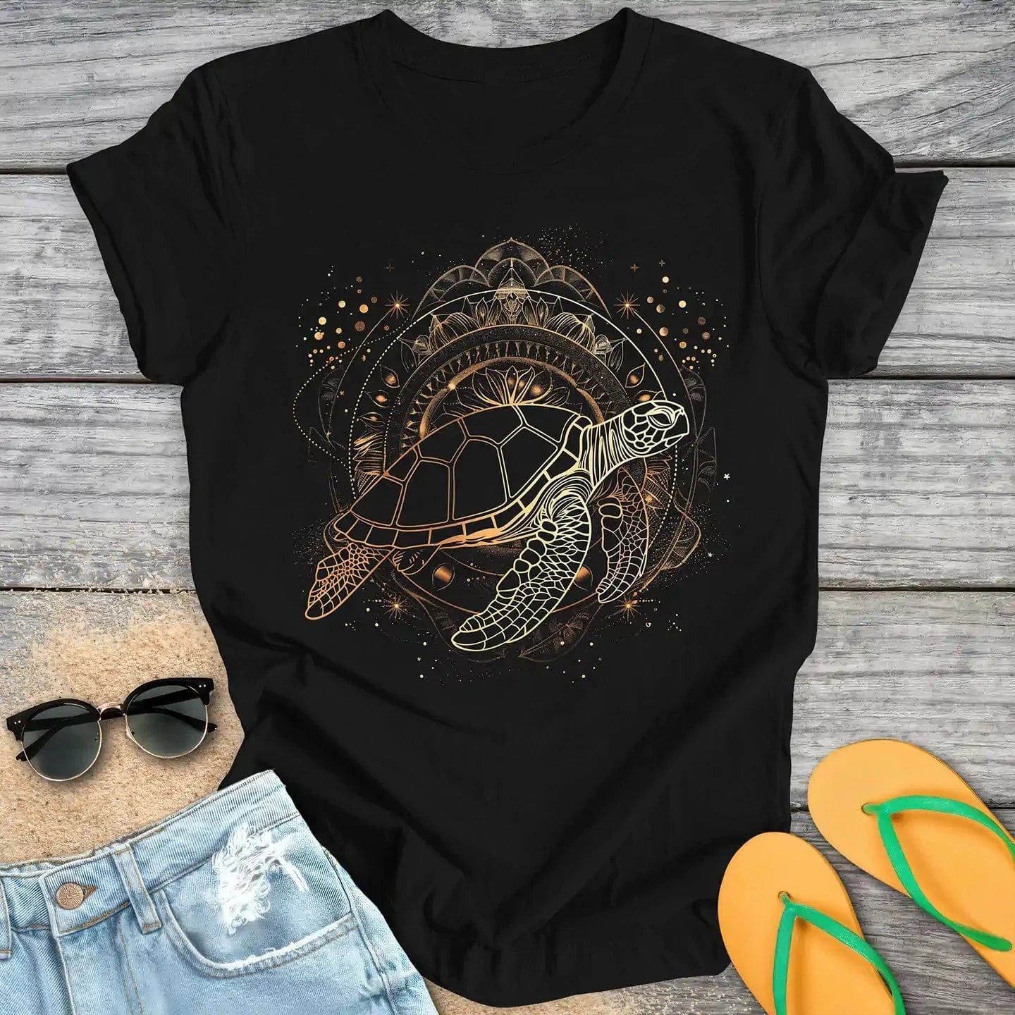 Luminous Sea Turtle