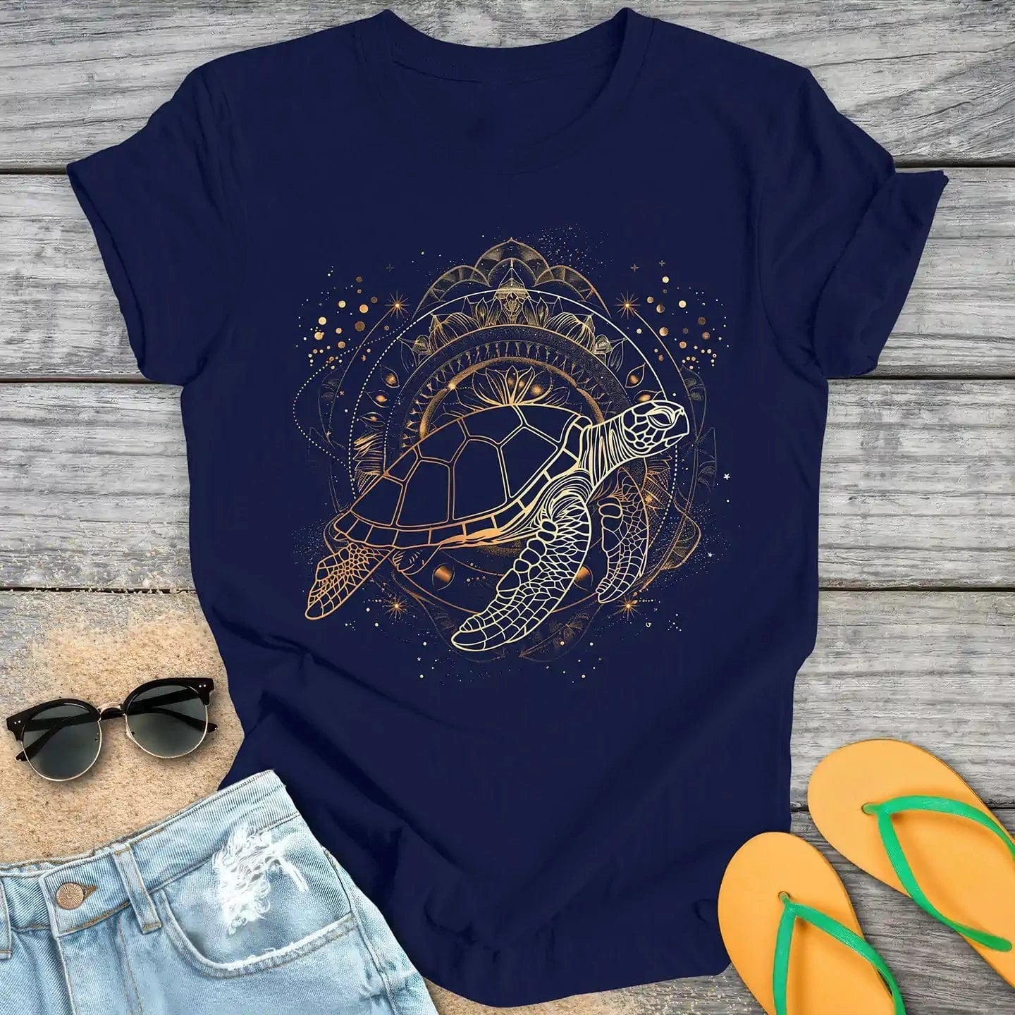 Luminous Sea Turtle