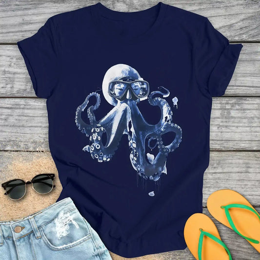 Octopus With Goggles