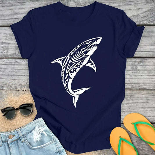Tribal Shark Tattoo