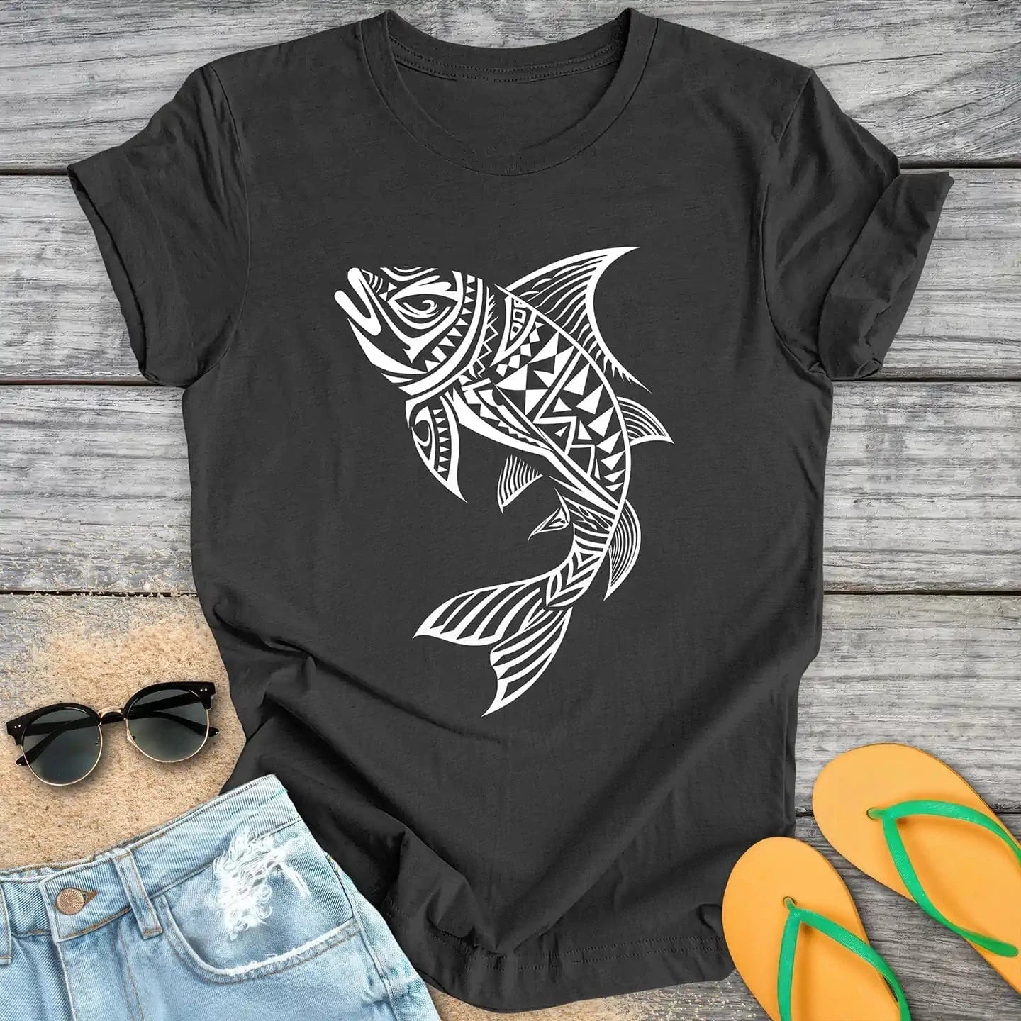 Tribal Fish Tattoo