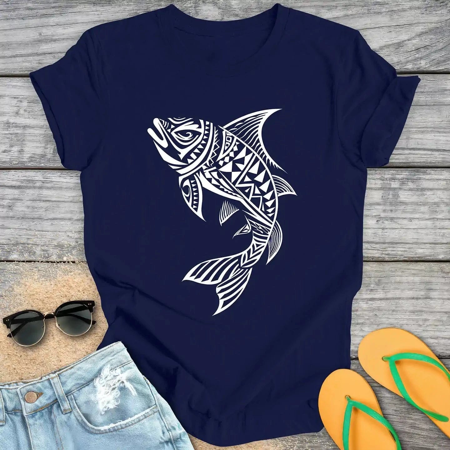 Tribal Fish Tattoo