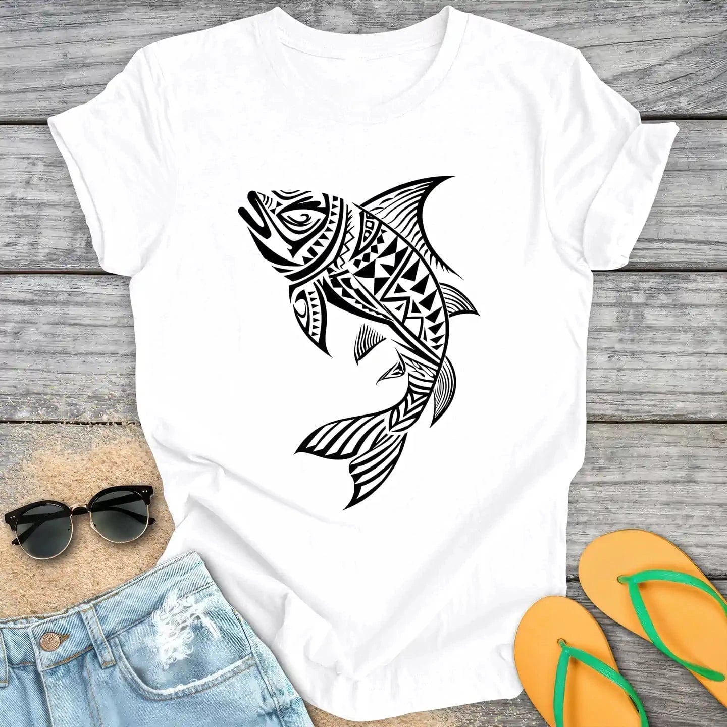 Tribal Fish Tattoo