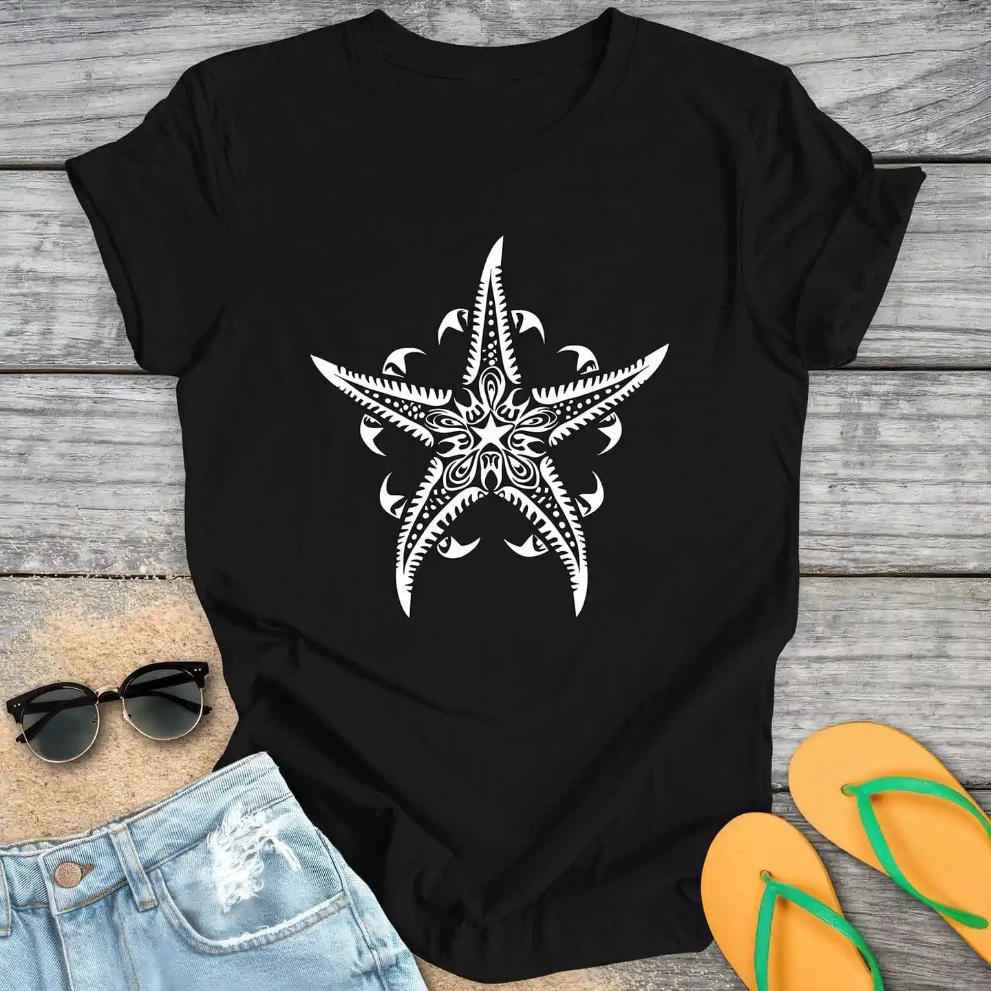 Tribal Starfish Tatto