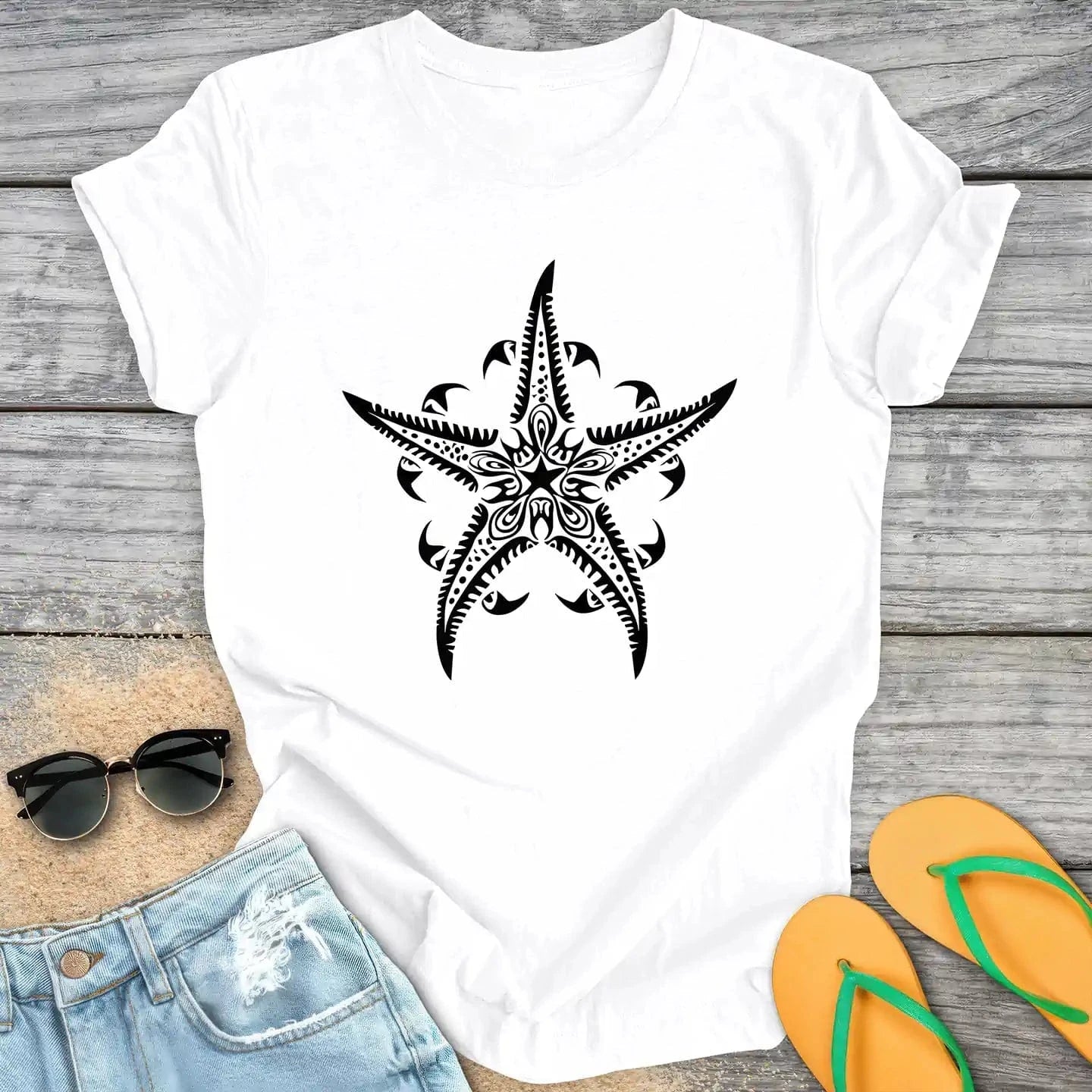 Tribal Starfish Tatto