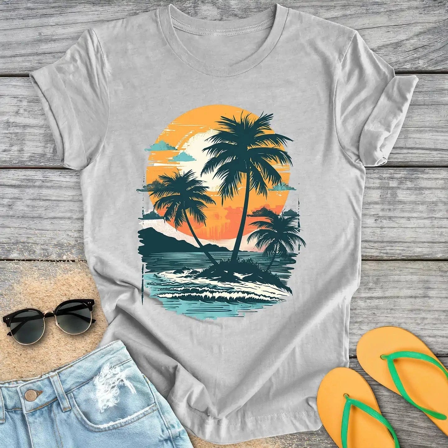 Hawaiian Retro Vintage Beach