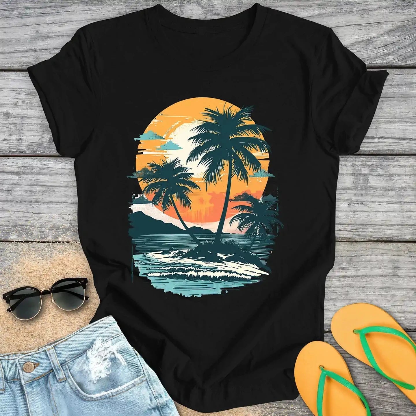Hawaiian Retro Vintage Beach