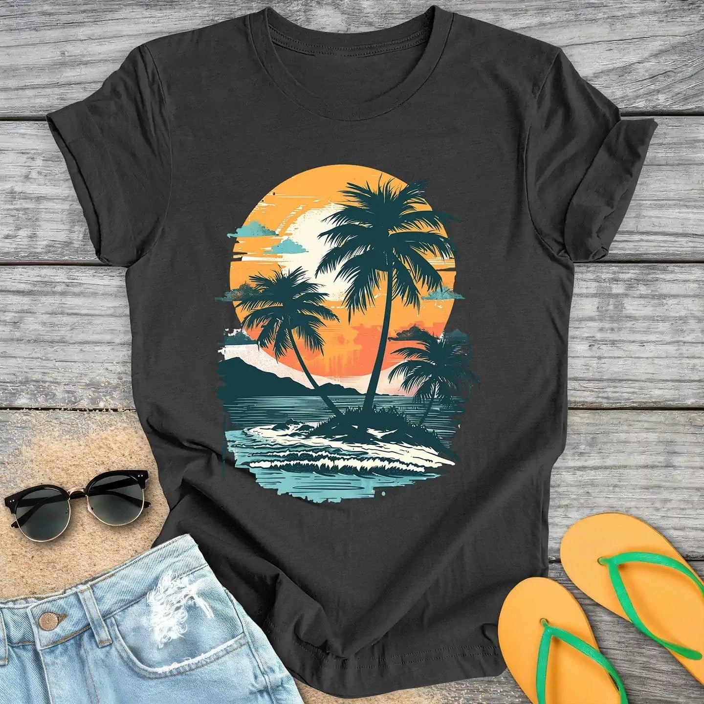 Hawaiian Retro Vintage Beach