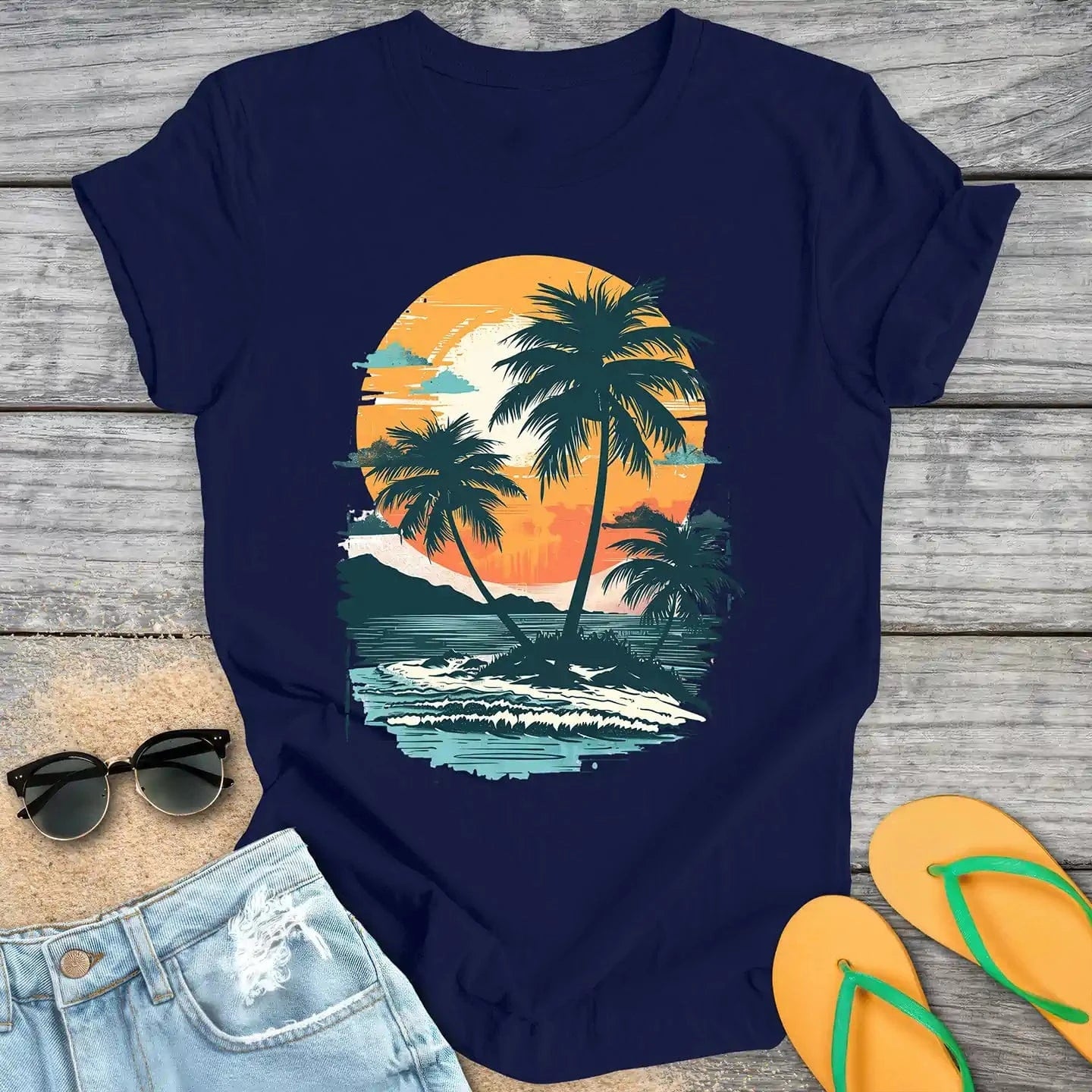 Hawaiian Retro Vintage Beach