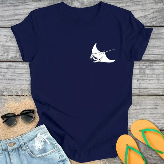 Minimalist Manta Ray